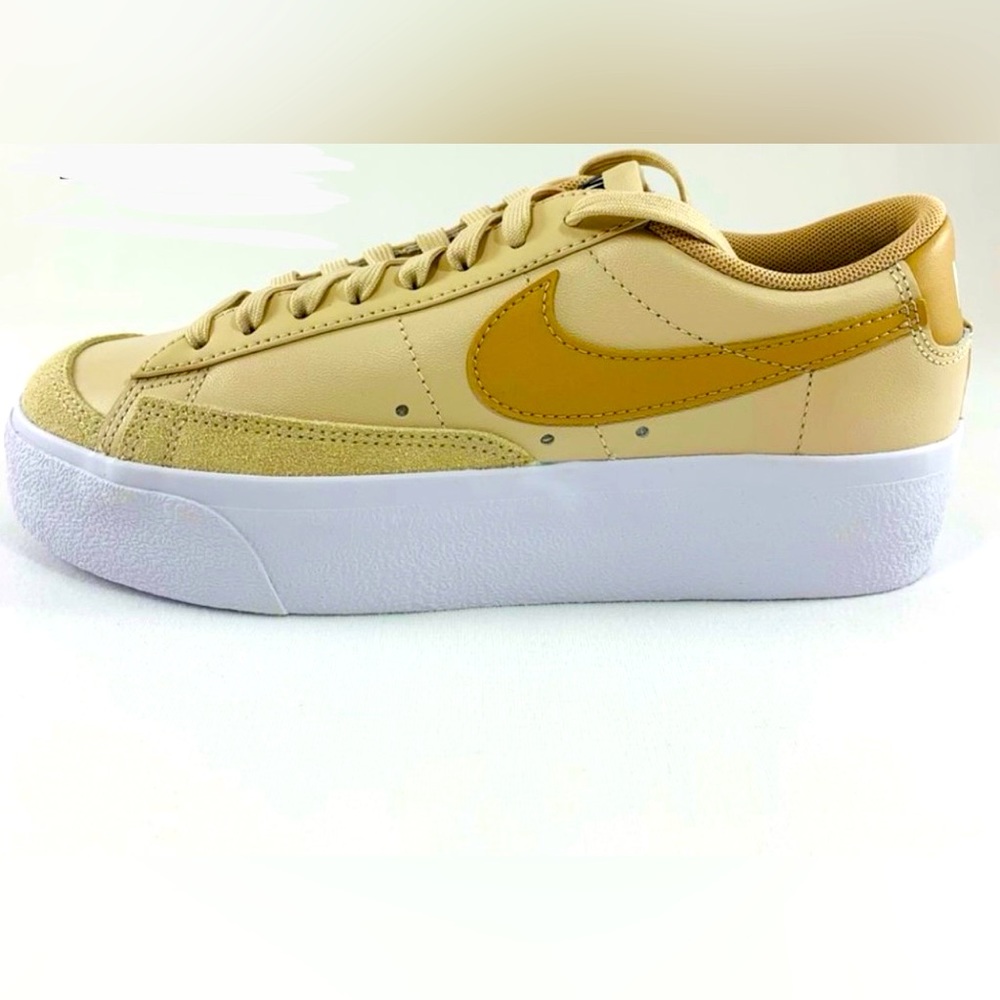 Nike Blazer Low Platform Beige Rare Colors (Women's Sizes) New Shoes DJ0292-106